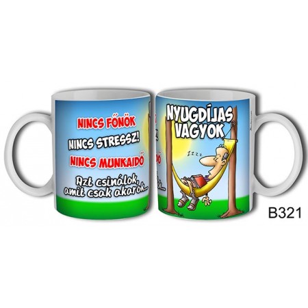 Bögrék nyudíjasoknak